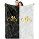 thumbnail image 1 of LHSHID Wedding Gifts for Couples Wife Anniversary Blanket Flannel Soft and Comfortable Anti static Bed Sofa Blanket 30x40in, 1 of 6