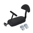 thumbnail image 4 of Asiento de bicicleta con respaldo Respaldo de bicicleta Cojín grueso para asiento de bicicleta Cojín trasero de bicicleta negro, 4 of 8