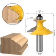 thumbnail image 2 of sweethay 2PCS Wood Milling Dual Bearings High Hardness Metal 12MM/0.47 Inch Shank Wood Lock Miter Router Rustproof Wood Molding Tool for Woodworking Furniture Making Herramientas y ferretería  No.2 sweethay TO005507-02, 2 of 8