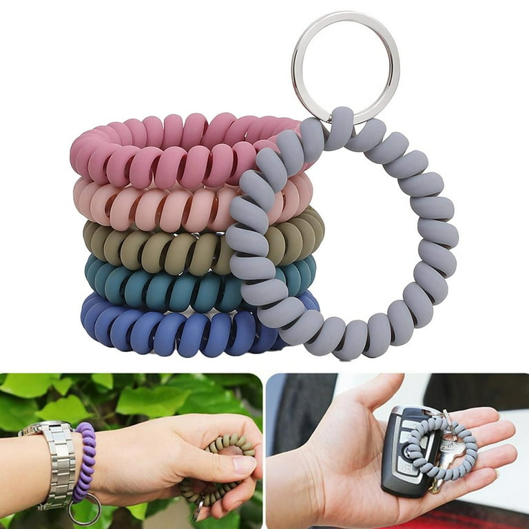 Stretchable Wristband Keychain Reliable Wrist Key Holder for