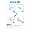 thumbnail image 3 of For Foot Shower Cover Reusable Rainproof Adult Foot Bath Protector Cover for Bathroom Swimming Pool, 3 of 7