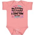 thumbnail image 3 of Inktastic My Grandma and Grandpa Have Waited a Long Time for Me Boys or Girls Baby Bodysuit, 3 of 5