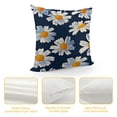 thumbnail image 4 of Pratyus Flowers Pattern Square Pillow Cover Case for Cushions Sofa Bed Outdoor Decoration Zipper Closure Pillowcase 1PC 24x24in, 4 of 5