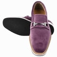 thumbnail image 2 of LIBERTYZENO Little & Big Boys Soft Velvet Casual Slip On Shoes Walking Boy Kids Shoes, Lavender, 2 of 7
