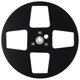 thumbnail image 1 of Bsvklp Carrete Cinta Vacía Aluminio 7 Pulgadas Carrete Abierto Cinta Audio (negro), 1 of 9