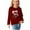 Wine1, variant on Qingpeng Toddler Boys Girls Basic Shirt Kids Casual Slim Cute Print Shirt Round Neck Long Sleeves Pullover Shirt Top