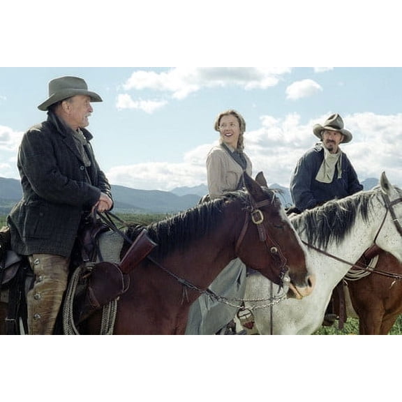 Open Range Robert Duvall Kevin Costner Annette Bening on Horseback 24x36 Poster