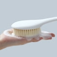 thumbnail image 3 of LIERTOUR Long Handle Bath Brush, Soft Bristle Shower Scrubber for Back Exfoliating And Skin Cleaning to Reach Hard Spots in Bathroom Spa Body Wash White, 3 of 3