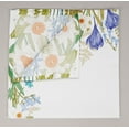 thumbnail image 4 of Vargottam Luxury Collection Linge de Table pour Souper, Serviette en Coton Décorative, Tissu Imprimé, Serviettes Réutilisables, Ensemble de 12, 20 X 20 - Printemps, 4 of 6