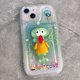 thumbnail image 2 of Funda De Teléfono Con Diseño De Animales En Aguas Transparente De Dibujos Animados 3D Compatible Con IPhone 12 13 14 11 Pro Max X Xs Xr Nnpp, 2 of 3