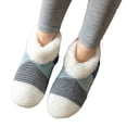 thumbnail image 2 of D-GROEE 1 Pair Indoor Non-slip Thermal Slipper Socks Women Floor Socks Non-slip Silicone Keep Warm Cozy Socks for Ladies Girls, 2 of 8