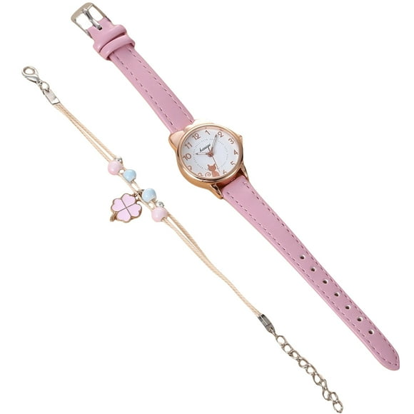 WORGEOUS 1 juego de mujeres Matrete decorativo Muñeco de muñeca Decoración de la pulsera de relojes femeninos