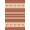 Pink, Pattern 1, variant on ODIKA 2'x3' Beige Clay Geometric Design Washable Doormat Dynamic Abstract Pattern with Modern Flair for Entryway, Kitchen, Laundry Room, Non-Slip, Low Pile