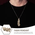 thumbnail image 2 of KAKOWELY 5 llaveros colgantes con forma de tigre, accesorios retro decorativos., 2 of 5