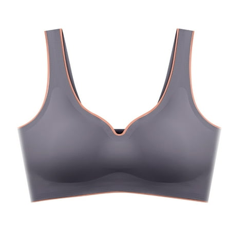 

sexy lingerie for women Women s Max Support Air Permeable Rose Floral Bra Large Wire-Free Sleep Lace Bra