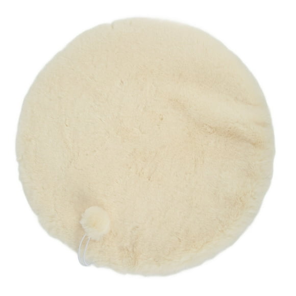 Tapis de Lit pour Chien, Lit Rond Chaud pour Chiot Chat, Tapis de Cage Doux Confortable Antidérapant, Sans Adhérence aux Poils et à la Fourrure, pour Petit Moyen Chien