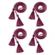 thumbnail image 1 of Uxcell 4 Pcs Cuerdas de Graduación, Cuerdas de Honor de Borlas de Graduación, Cuerda de Honor de Graduación con Borla, Cuerdas Trenzadas para la Costura de Toga de Licenciatura, Burdeos, 1 of 7