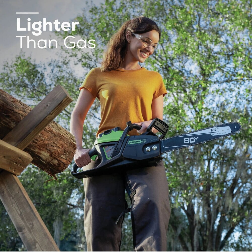 Greenworks Tools Greenworks 80V 16" Cordless Chainsaw - Tool Only