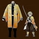 thumbnail image 3 of Kids Anime Demon Slayer Cosplay Costume Set Adult Tanjirou Nezuko Suit, 3 of 4
