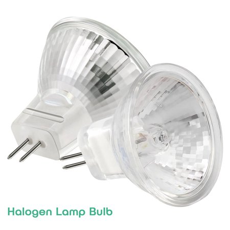 

Htwon 12V 50W Halogen Light Bulbs Energy Saving Spotlight Dimmable MR11 Warm Lights