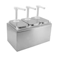 thumbnail image 4 of Estación De Bomba De Salsa De Plástico Para La Bomba De Condimentos De Acero Inoxidable Para Uso Del Hogar De La Cocina Con Diseño Razonable Y Frasco Extraíble, 4 of 7