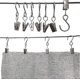 thumbnail image 5 of Stainless Steel S Hooks Curtain Clips, 50 Pack Hanging Party Lights Clips, Hangers Gutter Photo Camping Tents, Art Craft Display, Garden Courtyards De, 5 of 5