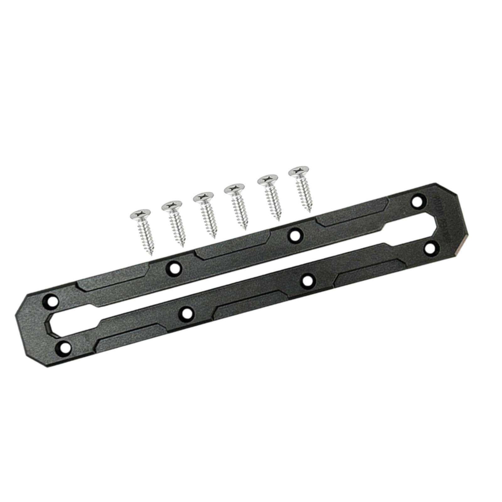 Support De Rail Coulissant Pour Kayak - Base De Montage Pour Canne à Pêche - Noir