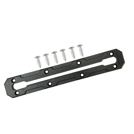 Baoblaze Kayak Slide Rail Track Bracket Fishing Rod Holder for Inflatable Boats Canoe 9inch