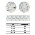 thumbnail image 6 of Xipuska Summer Palm Tree Bed Runners for Cal King Size Bed, Decorative Bed Throws for Foot of Bed, Farmhouse Botanical Tropical Plants Bed Runner Sofa Throw Bedding Scarf Slipcover for Bedroom, 6 of 6