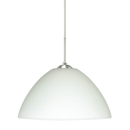 

Besa Lighting 1Jt-420107-Led Tessa 1 Light Led Cord-Hung Pendant - Nickel