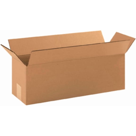 - 18x6x6 Pack of 25 Corrugated Cardboard Packing Shipping Mailing Moving Carton Boxes