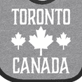 thumbnail image 4 of Inktastic Toronto Canada Boys or Girls Baby Bib, 4 of 4