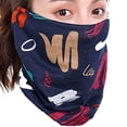 thumbnail image 1 of Face Bandana Printed Unisex Versatile Soft Neck Gaiter Circle Scarf Head Scarf, 1 of 10
