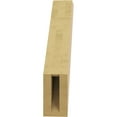 thumbnail image 4 of Ekena Millwork 3"W x 16"D x 16"H Traditional Rough Cedar Woodgrain TimberThane Knee Brace, Primed, 4 of 6