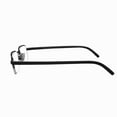 thumbnail image 4 of 9 Pairs Mens Metal Frame Rectangle Half Frame Reading Glasses Classic Readers +2.00, 4 of 6