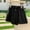 Black, variant on Luogg Girls Casual Loose Fit Solid Color Shorts For Everyday Outdoor And Sports Activities Comfortable Breathable Summer Pants For Kids Years Girls Sweatpants 4-5 Years