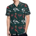 thumbnail image 4 of High Quality Hawaiian Shirts for Men Short Sleeve Aloha Beach Shirt Floral Summer Casual Button Down Shirts Blouses GL9MXP, 4 of 7