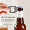 thumbnail image 5 of 50 Set Bottle Opener Insert,Stainless Steel Round DIY Bottle Opener, 5 of 5