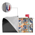 thumbnail image 3 of Bingfone Fashionable Paisley Magnetic Mailbox Cover Standard Size for Garden Yard Outdoor Decorations-25.5x21 in, 3 of 7