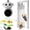 Grey, variant on Automatic Laser & Feather Bird Cat Toy, Interactive Play for Cats (Beige)