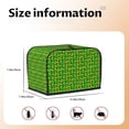 thumbnail image 5 of Lsque Corn 4 Print 2 Slice Toaster Cover , Kitchen Appliance Dustproof Protector , Toaster Protector Dustproof Kitchen Appliance Cover, 5 of 7