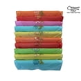thumbnail image 5 of Caruso Italy Women's Embroidered 100% Pure Cotton Handkerchief Lightcolor Pack of 10, 5 of 5