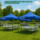 thumbnail image 4 of Carpa Plegable INMATMEX 3x3 Azul Con Paredes Impermeable, 4 of 10