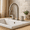 Silver, variant on 3-Hole Bathroom Faucet, Dual 304 Stainless Steel Handles, Modern Lead-Free Ceramic Valve Faucet, 1.5 GPM Straight Aerator Spout