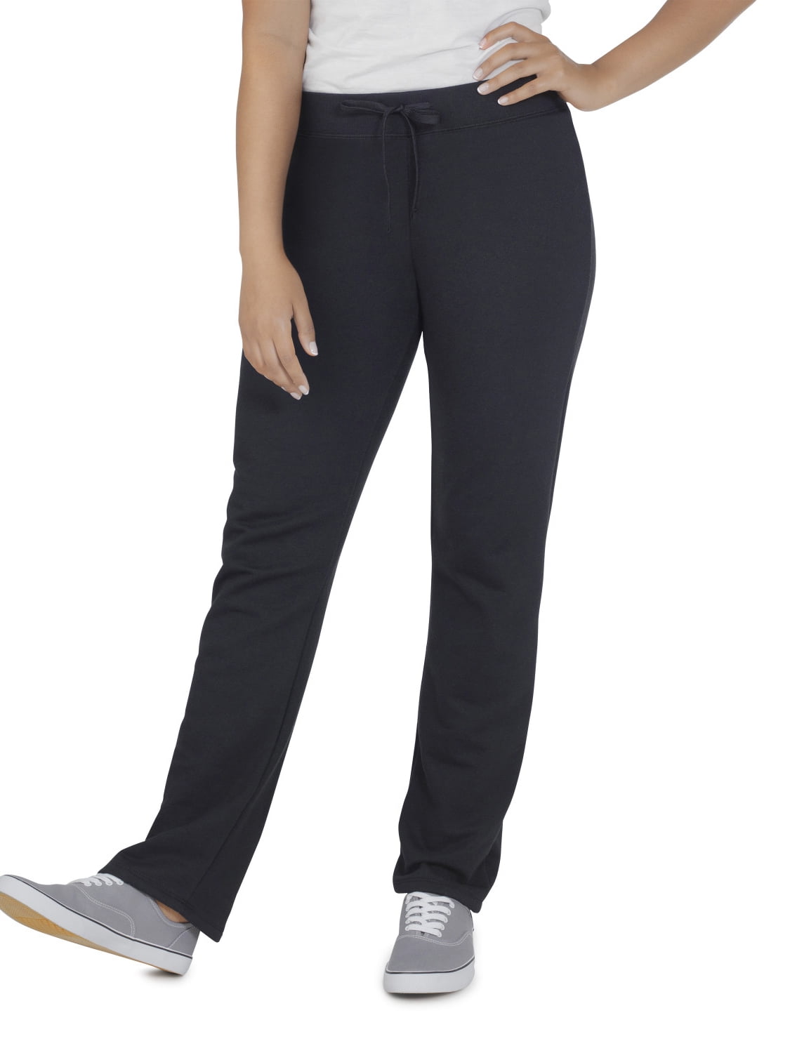 Photo 1 of **NEW** Fruit of The Loom Women's Athleisure Essentials French Terry Open Bottom Pant