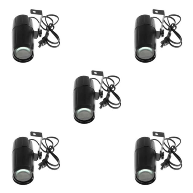Decodeary LED Beam Spotlight Xmas Pinspot Light Vibrant and Wireless Yellow 15.5x5.5CM 5Set