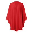 thumbnail image 3 of UJNDER Elegant Womens Chiffon Shawls and Wraps for Wedding Party Sheer Scarf Accessories for Evening Dresses RD1, 3 of 4