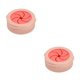 thumbnail image 3 of Monstrate Toallero Baño Pared Limpieza Trapo Titular Perforación Baño Almacenamiento Toalla Colgador Clip Organizador colgante Rosa Rosa 2Conjunto, 3 of 6