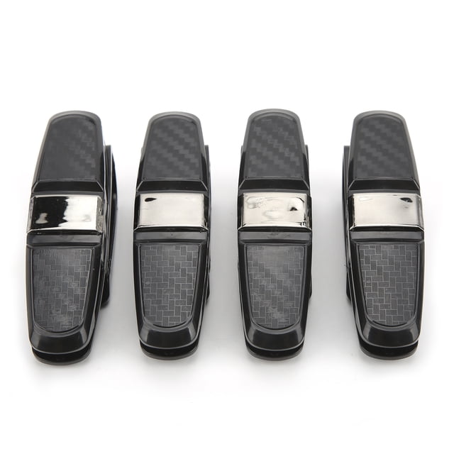 Clip para visera de gafas, 4 piezas, soporte para gafas de sol para coche, clip para gafas de sol, rendimiento potente