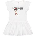 thumbnail image 3 of Inktastic Kawaii I love Sushi Girls Baby Dress, 3 of 5